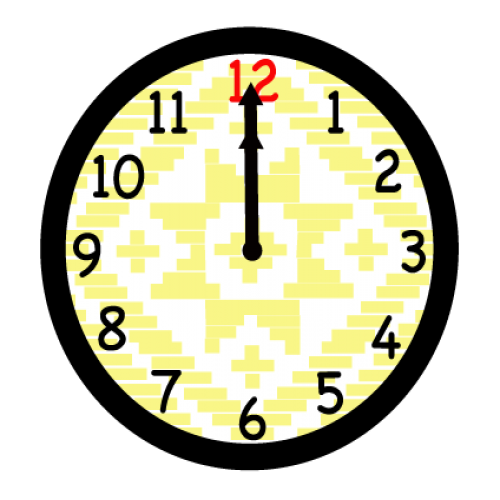 Картинка часы 12