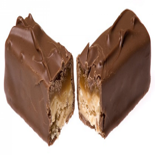 What are you eating? (candy bar) phrase image