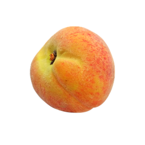 What are you eating? (a peach) phrase image