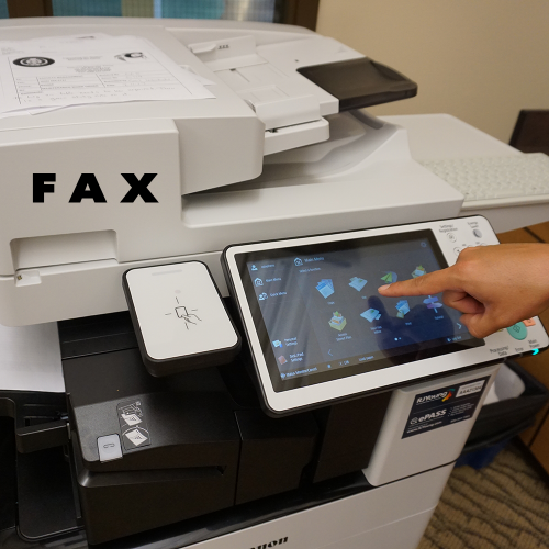 What is this? (fax machine) phrase image