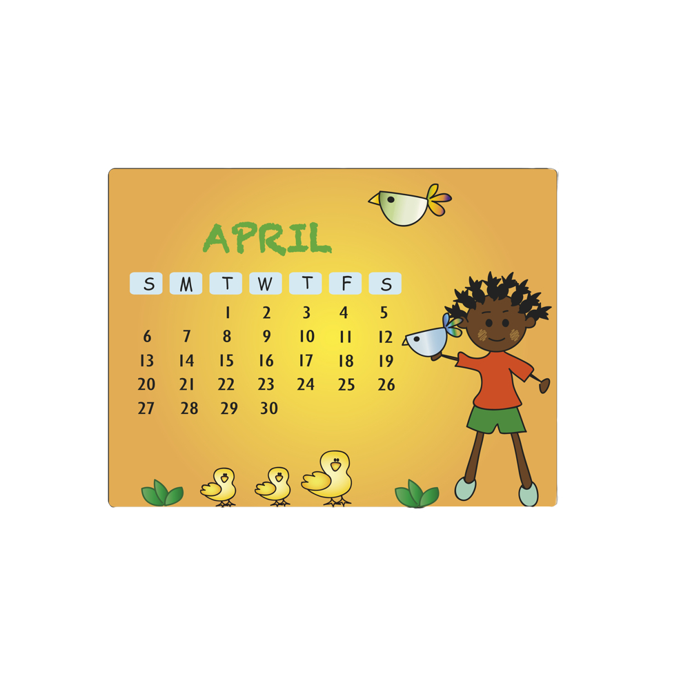 April word image