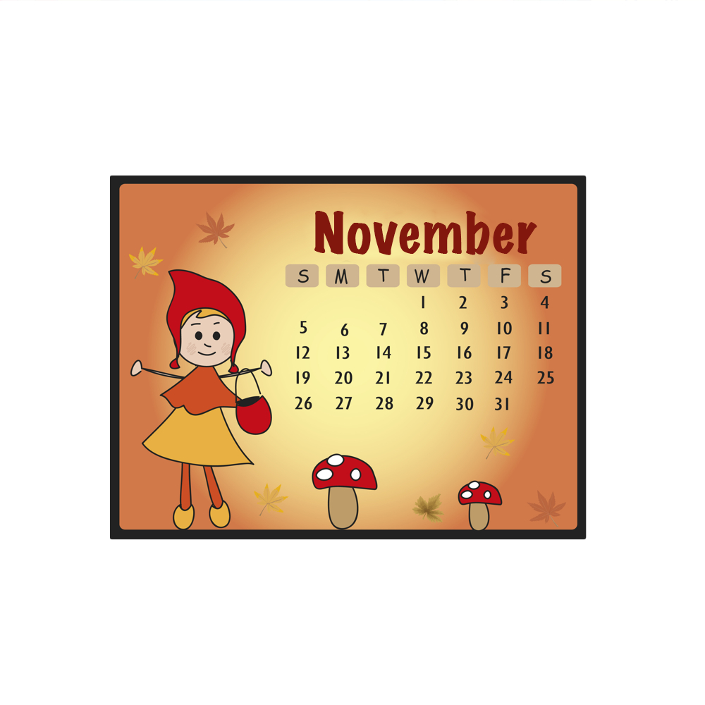 November word image