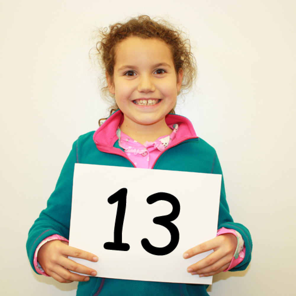 thirteen word image