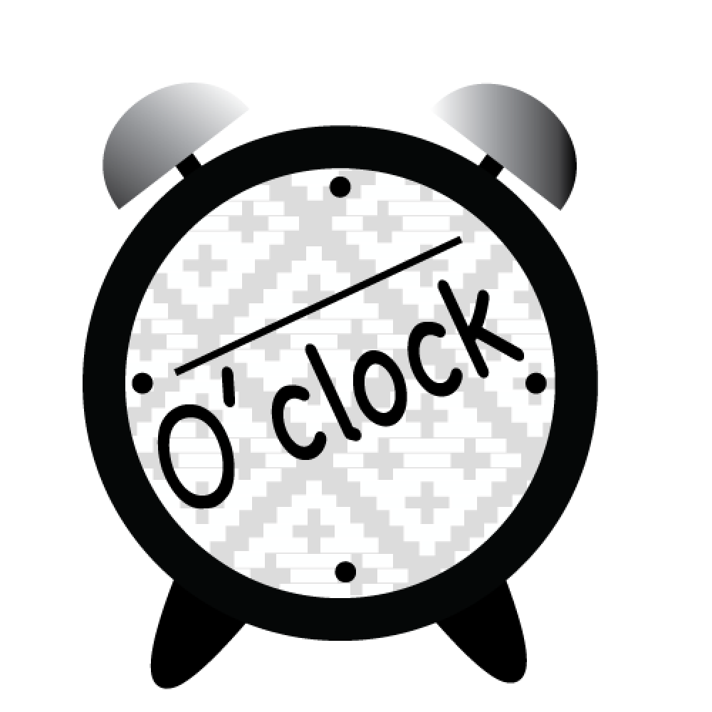 O'clock word image